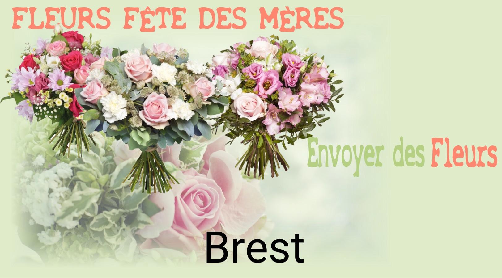 Bouquet de Fête des Mères livré à Brest